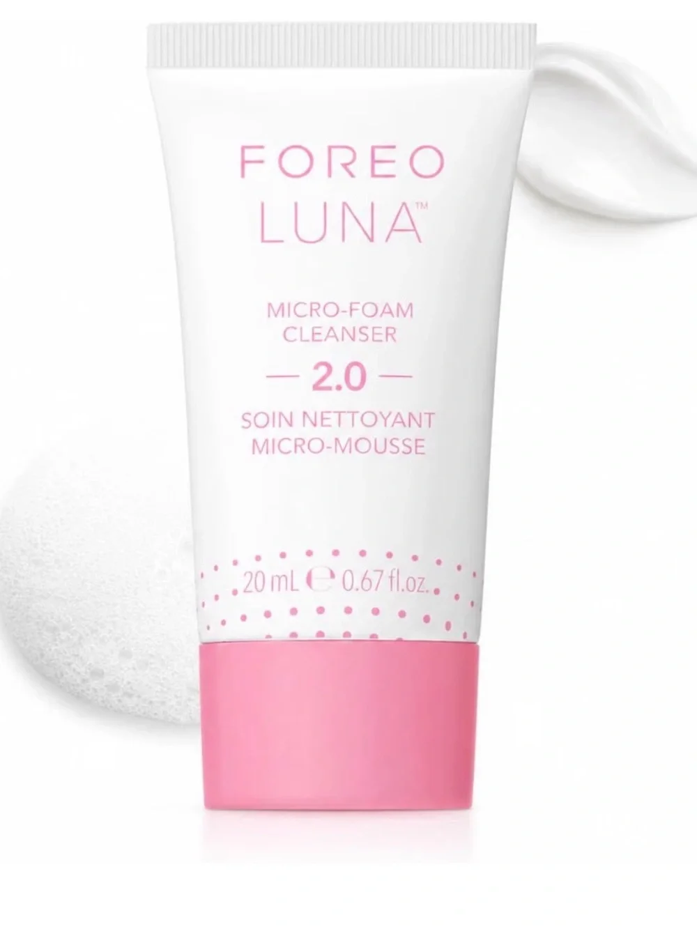 BUNDLE FOREO LUNA 4 mini Face Cleansing Brush & cleanser